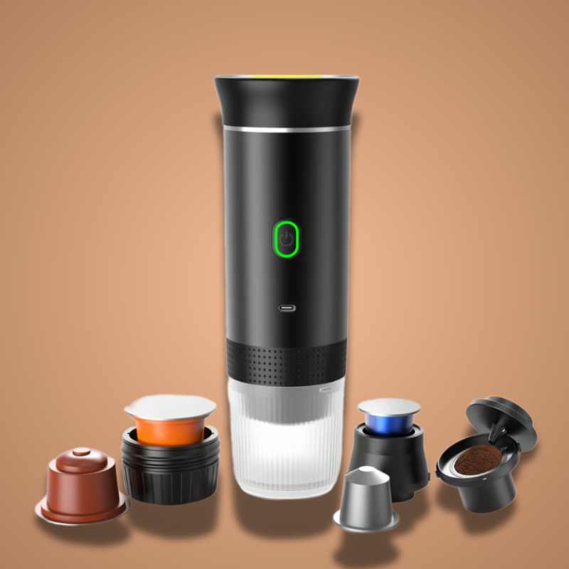 Machine à Café 3-en-1 – Capsules Universelles, Compacte et Puissante ☕